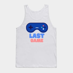 Last Game Console Icon Tank Top